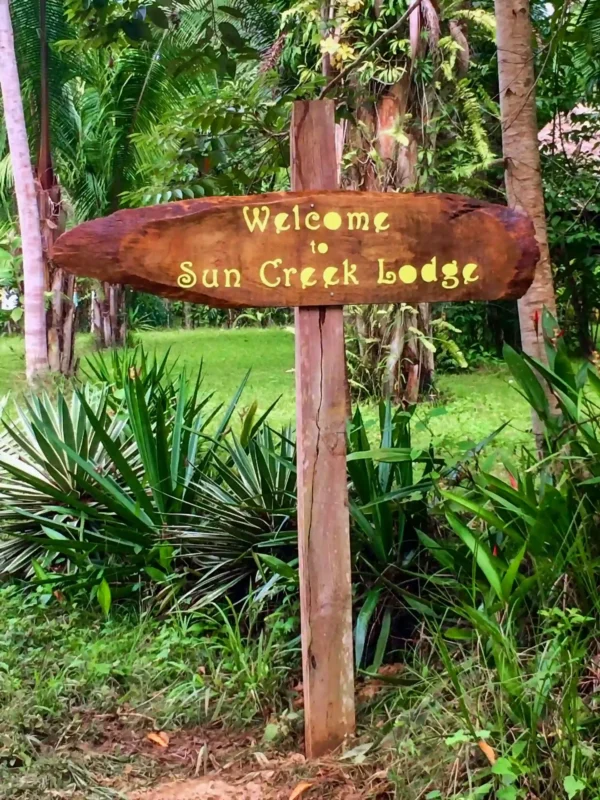 welcome sun creek lodge